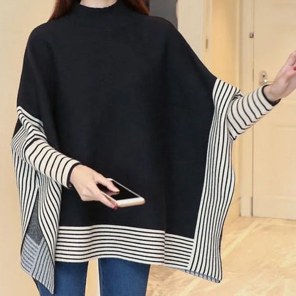 Flowy Sleeve Sweater – Elegant and Versatile for Cold Seasons